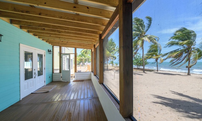 Hopkins House | Carrican Unit 1: Beachfront living with amazing views from the upper deck
