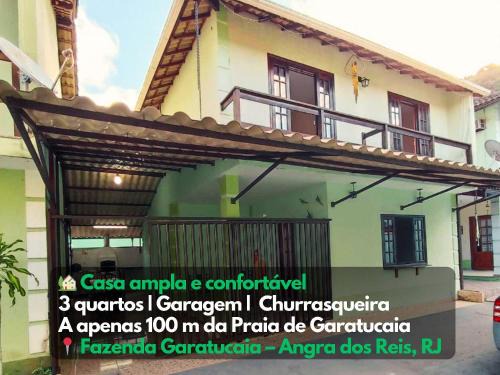 Garatucaia House | Casa 3 qts garagem churrasqueira Garatucaia RJ