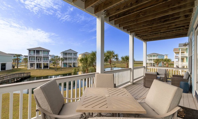 Galveston House | Casa Azul - Family-Friendly Beach Escape in Pointe West – Perfect Summer Getaway
