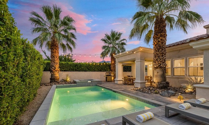 La Quinta House | Casa Azul-hosted by ESCAPE-MidCentury-@Puerta Azul-Private Pool&Spa-2bd#259964