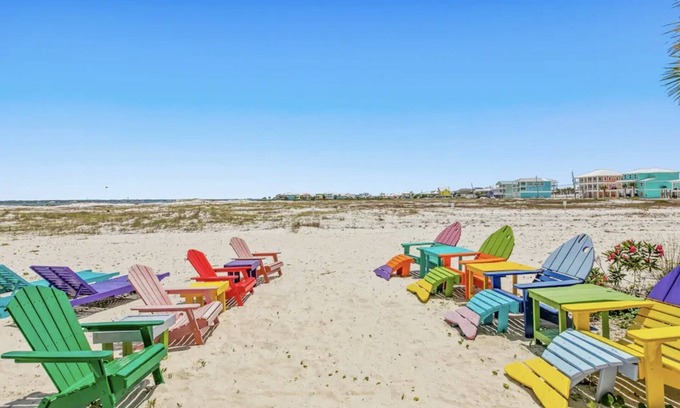 Navarre Beach House | "Casa Bella" Stunning Water Views! Pool Hot Tub, Free Golf Cart