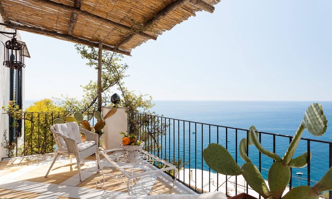 Pogerola House | Casa Bellevue, with sea view and terrace