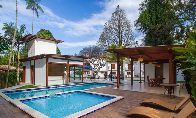 Cabore House | Casa Caiçarinha Perto do Centro com ar e Piscina