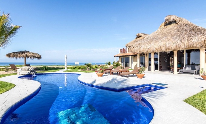 San Pedro Mixtepec Villa | Casa Delfin - Ocean View Villa with Private Pool and Resort Amenities!