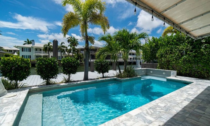 Riviera Isles House | Casa Flamingo - Intracoastal Front w/Heated Pool & 75 ft Dock