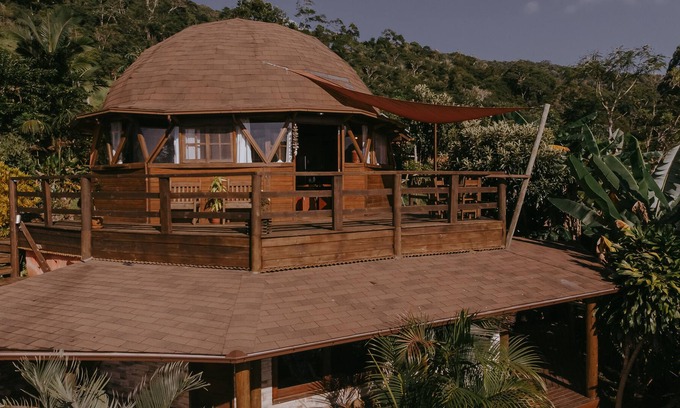 Garopaba House | Casa Geodésica at Recanto Pedra Maya