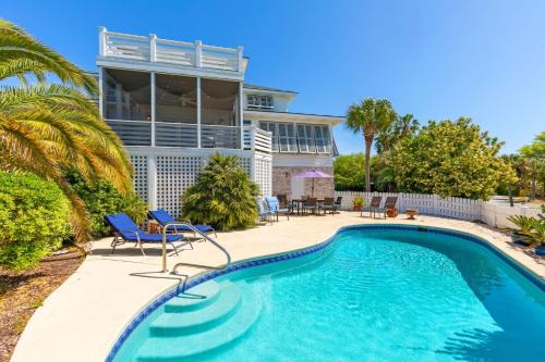 Isle of Palms House | Casa Intracoastal, Golf Views, Private Pool, Screen Porch, Theatre Room