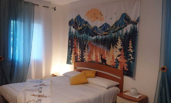 Caccamo Villa | Casa Lachesi: Quadruple Room with Private Bathroom with Sauna and Jacuzzi