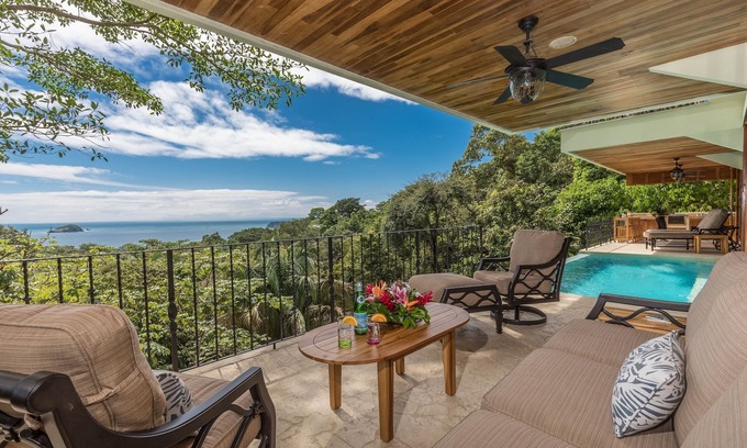 Manuel Antonio Villa | 💎 Casa Mogambo: 3-Acre Ocean View Nature Estate in Manuel Antonio