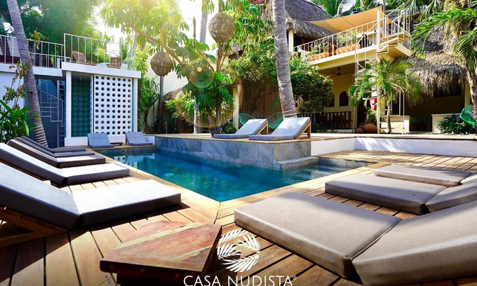 San Pedro Pochutla Hotel | Casa Nudista - LGBT Hotel