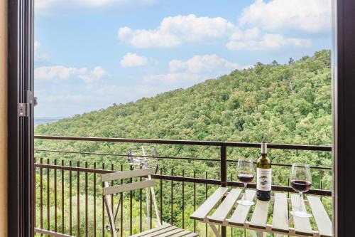 Scrofiano Apartment | Casa Olmo - Vista sul bosco
