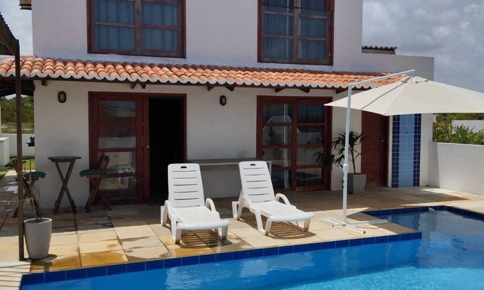 Touros House | Casa,piscina,3 Suítes,arcondicionado, Vista pra Praia , Lado Farol do Calcanhar