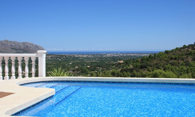 Orba Villa | Casa Rena - Luxury Villa Private Pool With Panoramic sea and Mountain View