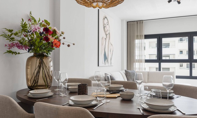 Estepona Apartment | Casa Rosa - Prime Location with Pool and Parking