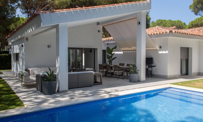 Cabo Roche Villa | Casa Santa Mónica. Designer beach house, 500m to sea