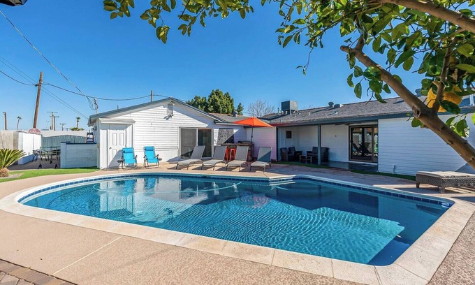 Papago Parkway House | Casa Scottsdale with FREE & Private heated POOL!