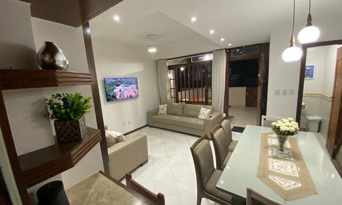 Flamengo House | Casa Tropical pé na areia