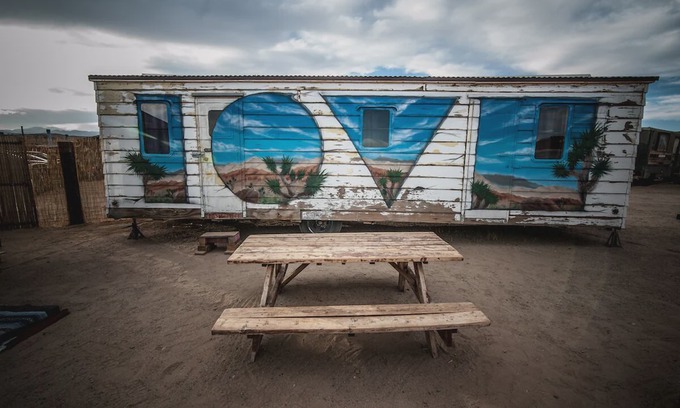 Joshua Tree Other | CasaGoGo Artsy Homage Trailers @ Joshua Tree Music Festival Site