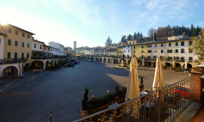 Greve in Chianti House | casagreve - stylish house in Tuscan village - breathtaking view from its terrace