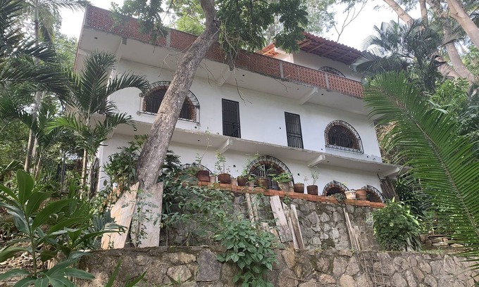 Yelapa House | CASAS LAS PAROTAS - 3 BR, 2 Bath home, on hillside overlooking Yelapa Bay