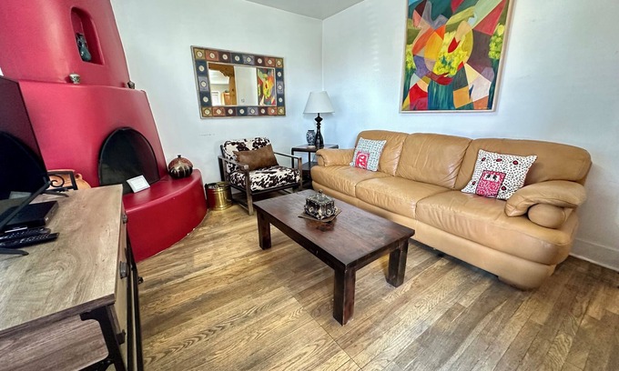Downtown Santa Fe House | Casita D - single level 2 bd, 2 bth