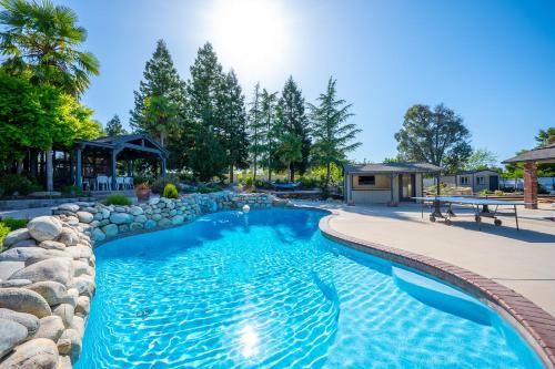 Templeton Villa | Casteel - 4,500 sq-ft retreat with a pool and hot tub in the middle of wine country!