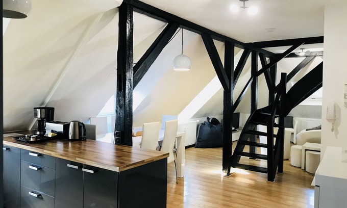 City-Centre - Petite France Apartment | CATHEDRAL VIEW 2 minutes' walk away; AIR CONDITIONED DUPLEX - 3* CLASSIFIED CENTER