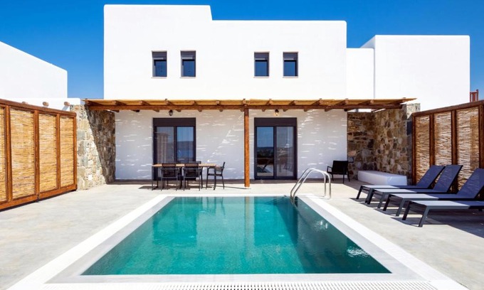 Afiartis Villa | Cato Agro 2, Seafront Villa with Private Pool
