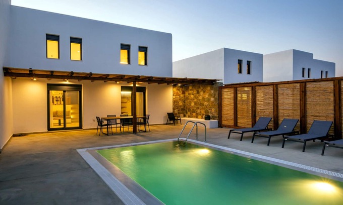 Afiartis Villa | Cato Agro 4, Seafront Villa with Private Pool