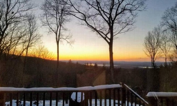 Town of Olive House | Catskills Mountain Ski Retreat with amazing views