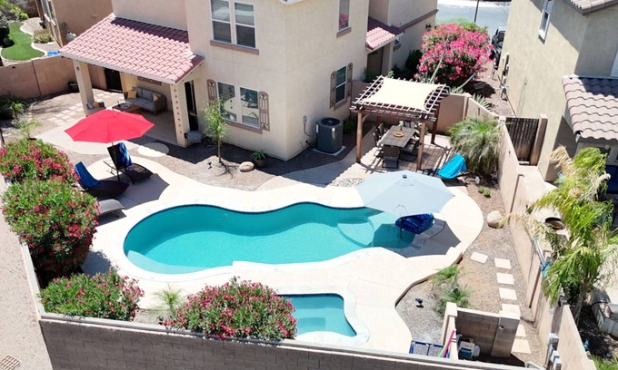 San Tan Valley House | Cavalier Casa: Private Pool/Spa, Great for Groups in Johnson Ranch