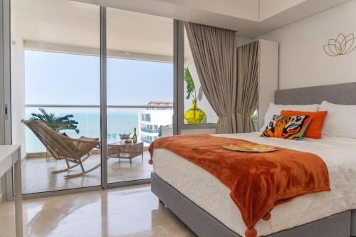 Urbanizacion Eliana Apartment | CB1528 | Suite balcón lounge vista al mar 15 piso