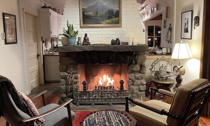 Glenford Cottage | Cedar Cottage with hot tub as seen in New York Times escape section.
