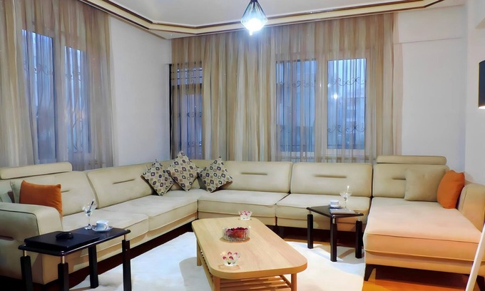 Muratpasa Apartment | Central and Serene Flat with Balcony in Antalya