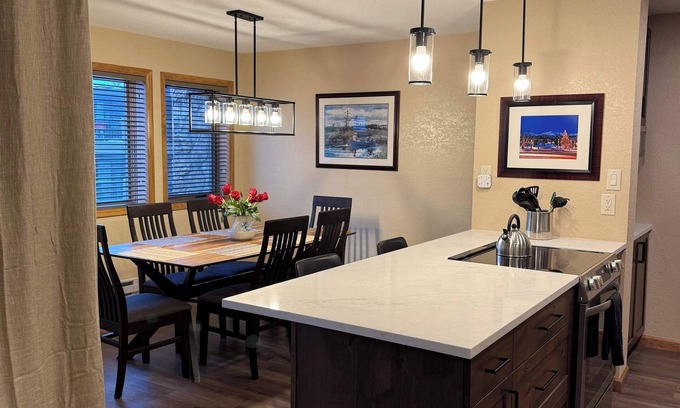 Historic District Condo | Central Breck Condo: Near Gondola and Downtown
