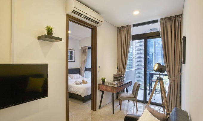 Chinatown Condo | Central Business District Next To Metro Station Sea View Min To Marina Bay Sands