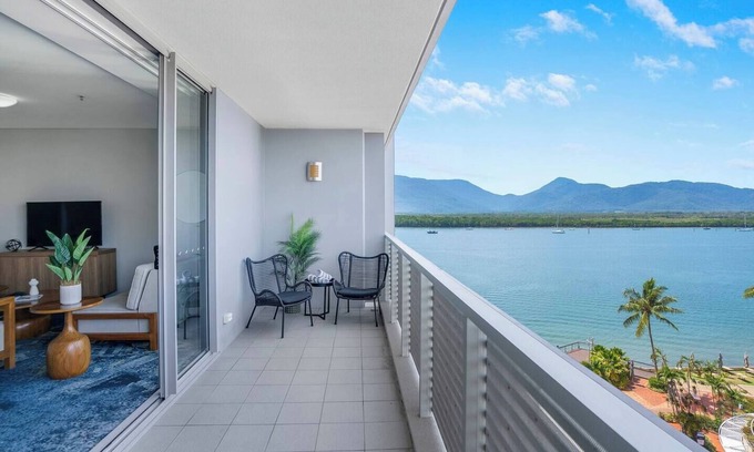 Cairns Central Business District Apartment | Central Haven Couples Retreat at Harbour Lights