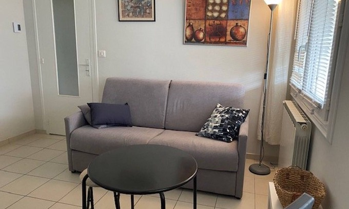 Royan Apartment | Central Royan Apartment with Garden, Steps from Beach