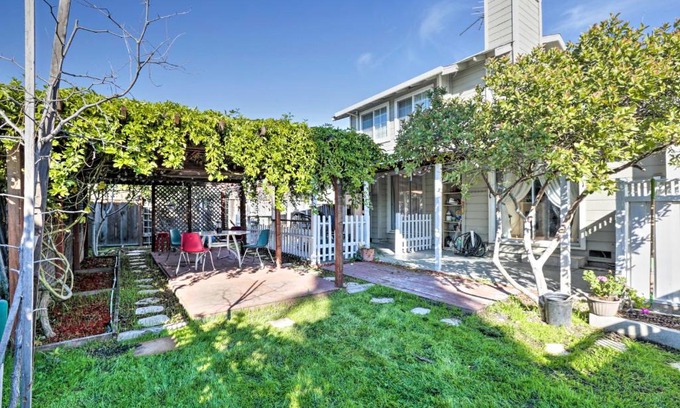 East San Jose House | Central San Jose Home with Yard, Pergola, and Gym!