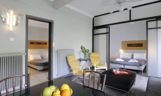 Pangrati Apartment | Central, Spacious, Pine Forest View