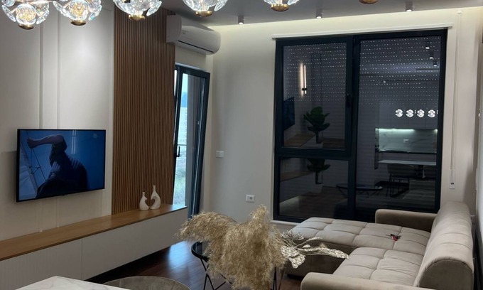 Tirana Apartment | Central Tirana 1-Bedroom Apartment - Modern Rental with Free Wi-Fi & Balcony