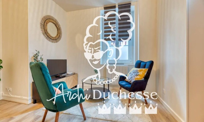 Rouen City Centre Apartment | Ceylan : bel F2 à Rouen