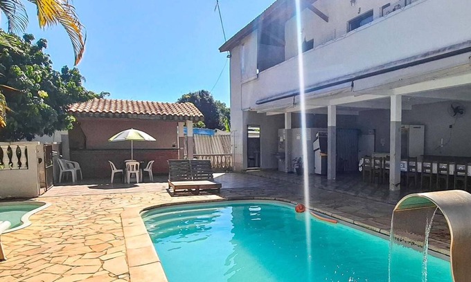 Santa Branca House | Chacara com Piscina Aquecida em Santa Branca