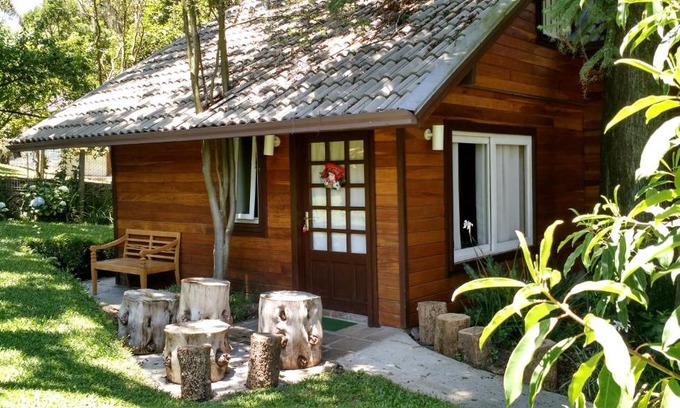 Centro Ski Chalet | Chalé Estilo Alemão - Centro de Canela