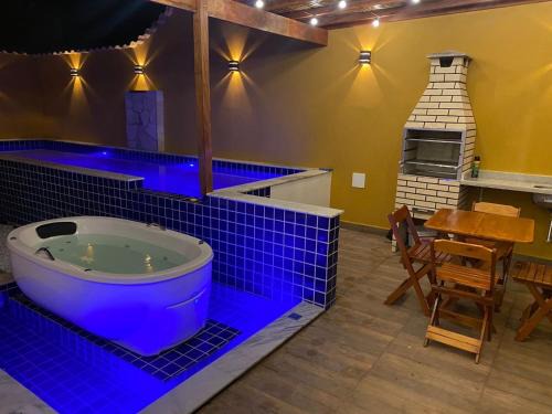 Jabaquara Ski Chalet | Chalé Privativo na praia