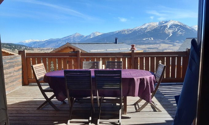 Superbolquere Ski Chalet | Chalet 100m2 + large terrace for up to 8 people