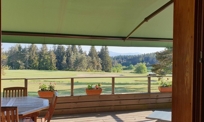Le Chambon-sur-Lignon Ski Chalet | CHALET 6 people full nature view golf and Mont MEZENC