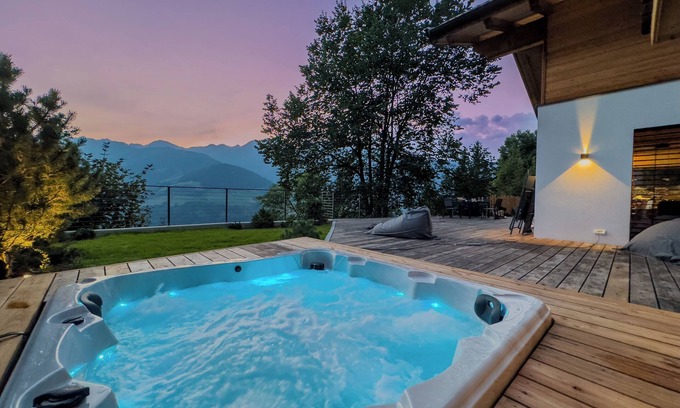 San Pancrazio Ski Chalet | Chalet Astra | Luxury chalet with sauna & whirlpool in Ulten near Merano
