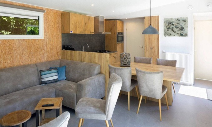 Kamperland Ski Chalet | Chalet at Roompot Beach Resort near the Coast