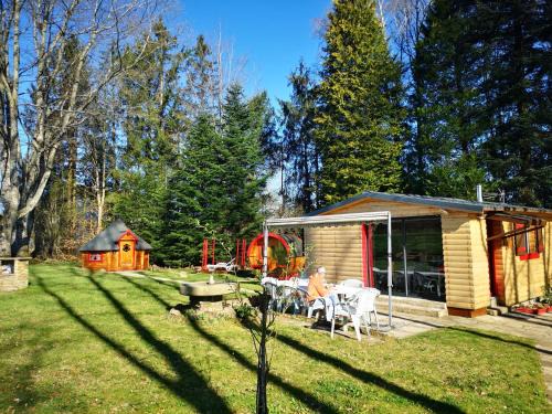 Le Val-d'Ajol Ski Chalet | Chalet aux 3 Ours , Kota-Grill, sauna